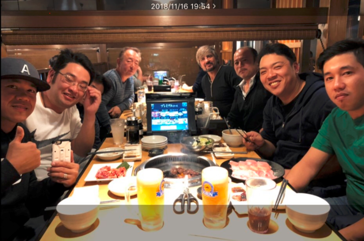 3年間の研修期間を終えたので打ち上げパーティです！